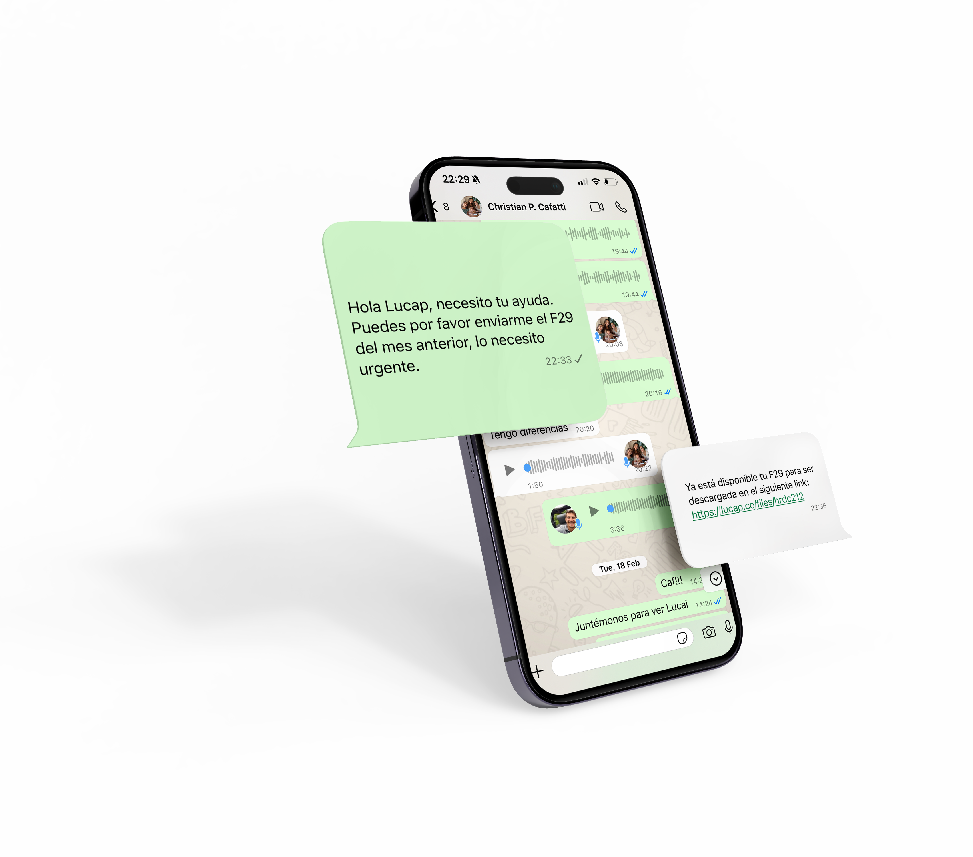 Ilustración de contabilidad automatizada